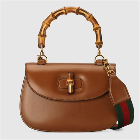 bamboo handle gucci handbag|gucci bamboo bag 2022.